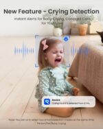 REOLINK E1 Pro(Black) 3K PT Wi-Fi Indoor Camera for Baby & Pet Monitoring, Auto ... - Image 5