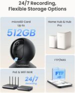 REOLINK E1 Pro(Black) 3K PT Wi-Fi Indoor Camera for Baby & Pet Monitoring, Auto ... - Image 9
