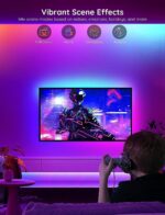 Govee 100ft RGBIC LED Strip Lights, Smart LED Lights Work with Alexa and Google ... - Image 8