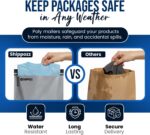 Shippozz 14.5x19 Poly Mailers 1000 Pack, Durable Waterproof Polymailers for Ship... - Image 3