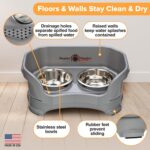 Neater Pet Brands Neater Feeder Deluxe Mess Proof Cat Bowls Elevated, Made in US... - Image 5