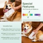 HICC PET Wipes for Dogs & Cats, Cleansing Deodorizing & Soothing Allergy Infecti... - Image 7