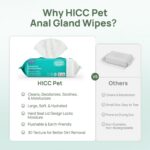 HICC PET Wipes for Dogs & Cats, Cleansing Deodorizing & Soothing Allergy Infecti... - Image 9