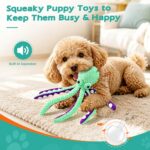 Fuufome Squeaky Plush Dog Toys, Soft Fabric Toys for Puppy, Small and Medium Dog... - Image 4