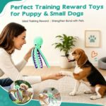 Fuufome Squeaky Plush Dog Toys, Soft Fabric Toys for Puppy, Small and Medium Dog... - Image 5