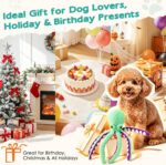 Fuufome Squeaky Plush Dog Toys, Soft Fabric Toys for Puppy, Small and Medium Dog... - Image 7