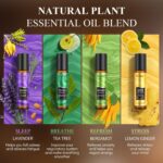 Essential Oils Roll On Set (Pack of 8) 8 Scent, Relaxing, Self Care Gifts for Wo... - Image 6