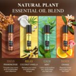 Essential Oils Roll On Set (Pack of 8) 8 Scent, Relaxing, Self Care Gifts for Wo... - Image 7