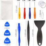 Kaisi Professional Electronics Opening Pry Tool Repair Kit with Metal Spudger No... - Image 6