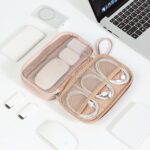 NISHEL Travel Cord Organizer Case, Double Layers Tech Electronic Bag, Essentials... - Image 8