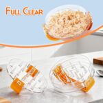 Chicken Shredder - Chicken Breast Shredder Tool Twist, Clear Meat Grinders Shred... - Image 4