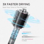 TYMO 4.0 Hair Blow Dryer Brush - Lightweight 3X Faster Drying 5-in-1 Ionic Blowo... - Image 3