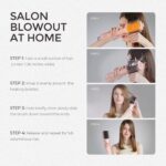 TYMO 4.0 Hair Blow Dryer Brush - Lightweight 3X Faster Drying 5-in-1 Ionic Blowo... - Image 10
