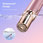Flawless Facial Hair Remover for Women Painless Face Shaver -Mini Hair Remover, ... - Image 9