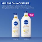 NIVEA Sheer Hydration Skin Firming Body Lotion with Q10 and Vitamin C, 72-Hour B... - Image 8