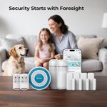 Alarm System for Home Security,9 Pieces Smart WiFi Door Alarm System with APP Al... - Image 3