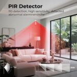 Alarm System for Home Security,9 Pieces Smart WiFi Door Alarm System with APP Al... - Image 4