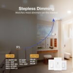 Amico 24 Pack 6 Inch 5CCT Ultra-Thin LED Recessed Ceiling Light with Junction Bo... - Image 8
