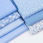 7 pcs 20" x 20" Cotton Fabric DIY Making Supplies Quilting Patchwork Fabric Fat ... - Image 3