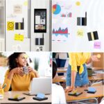 4Pcs Sticky Note Dispenser, Magnetic Sticky Note Holder for Post It Notes, 3 x 3... - Image 8