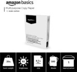 Amazon Basics Multipurpose Copy Printer Paper, 8.5 x 11 Inches, 20 lb, 92 Bright... - Image 4