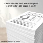 Canon Genuine 071 Black Toner Cartridge Compatible with LBP122dw, MF272dw, MF273... - Image 4