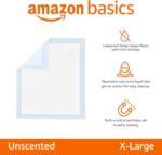 Amazon Basics Leak-Proof Dog and Puppy Potty Training Pee Pads with Quick-Dry 5-... - Image 3