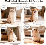 Tempcore Pet Cat Tunnel Tube Cat Toys 3 Way Collapsible, Tunnels for Indoor Cats... - Image 8