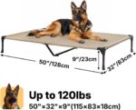 Veehoo Outdoor Elevated Dog Bed for Large Dogs, Cooling Raised Dog Cot Off Groun... - Image 7