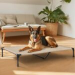 Veehoo Outdoor Elevated Dog Bed for Large Dogs, Cooling Raised Dog Cot Off Groun... - Image 9