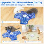 Interactive Cat Toys for Indoor Cats,[Newly Upgraded] Rechargeable Touch Activat... - Image 3