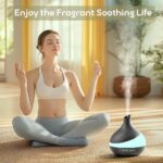 HJTHJT 500ML Essential Oil Diffuser: Aroma Diffuser with Remote Control for Hote... - Image 3