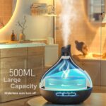 HJTHJT 500ML Essential Oil Diffuser: Aroma Diffuser with Remote Control for Hote... - Image 4