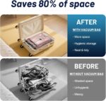 UPGOGO Travel Vacuum Bags for Luggage with Portable Electric Pump,Vacuum Seal Ba... - Image 6