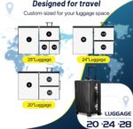 UPGOGO Travel Vacuum Bags for Luggage with Portable Electric Pump,Vacuum Seal Ba... - Image 7