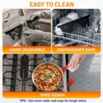 Stainless Steel Stove Gap Covers,Stove Gap Filler, Range Trim Kit, Stove Gap Gua... - Image 8