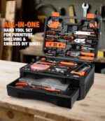 328-Piece Tool Set - Tool Kit Toolbox Storage Case with Drawer, General Househol... - Image 7