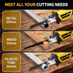 FULLYEA Reciprocating Saw Cordless, Variable Speed 0-3500SPM Power Reciprocating... - Image 9