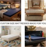 FoammaUSA Custom Mattress and Topper W/Water-Resistant Zipper Cover, Firm, Mediu... - Image 5