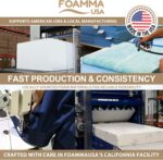 FoammaUSA Custom Mattress and Topper W/Water-Resistant Zipper Cover, Firm, Mediu... - Image 10