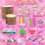 klmars Unicorn Themed Wooden Painting Kit-Glow in The Dark-Arts & Crafts Gifts f... - Image 5