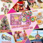 klmars Unicorn Themed Wooden Painting Kit-Glow in The Dark-Arts & Crafts Gifts f... - Image 7