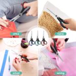 iBayam 3-Pack 8" Heavy Duty Scissors with Ultra Sharp Blades and Comfort Grip Ha... - Image 7