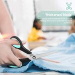 iBayam 3-Pack 8" Heavy Duty Scissors with Ultra Sharp Blades and Comfort Grip Ha... - Image 8