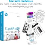 HP Printer Paper | 8.5 x 11 Paper | Copy &Print 20 lb | 1 Ream Case - 500 Sheets... - Image 4