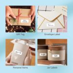 NIIMBOT Label Maker Tape for D11/D110/D101 Label Maker, 12 x 30 mm (0.47'' x 1.1... - Image 7