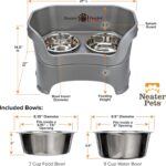 Neater Pet Brands Neater Feeder Deluxe Mess Proof Dog Bowls Elevated for Large D... - Image 8
