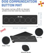 Acools Dog Buttons for Communication, 6 Pcs Dog Talking Button Set, 30s Voice Re... - Image 6