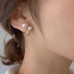 925 Sterling Silver Diamond Stud Earrings for Women Geometric Cubic Zirconia Jew... - Image 3