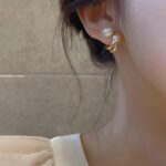 925 Sterling Silver Diamond Stud Earrings for Women Geometric Cubic Zirconia Jew... - Image 4